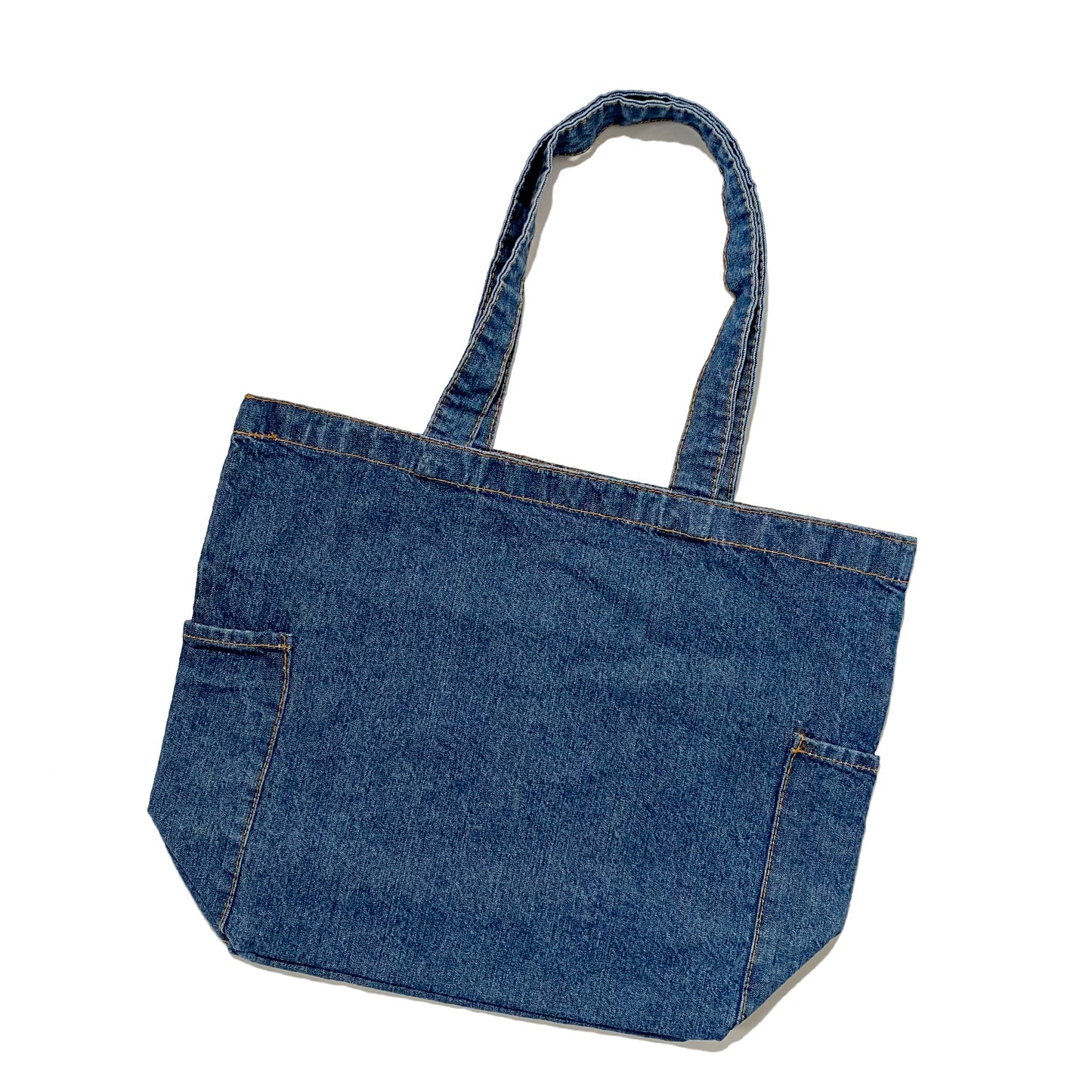 MAZRI WASHED DENIM TOTE BAG