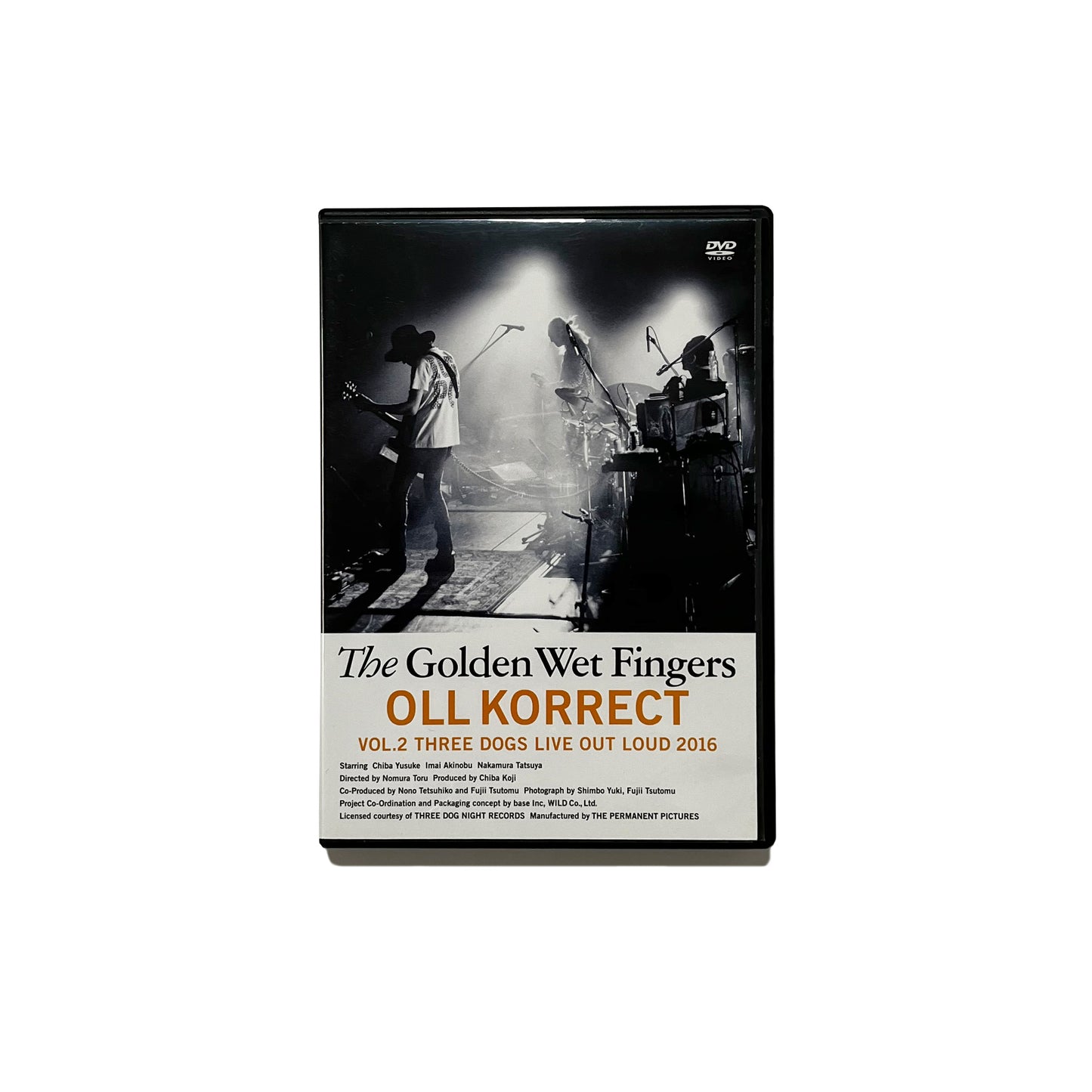 The Golden Wet Fingers / OLL KORRECT VOL.2 THREE DOGS LIVE OUT LOUD 2016